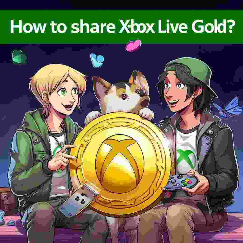 How to Share Xbox Live Gold?